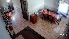 EOL... Cam Wifi Imou 5MP IMOU REX-2E:GK2DP-5C0WE  ( ban đem có màu, có micro, có loa, có LAN, có sẵn chân đế lắp trần nhà )