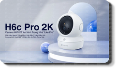 Sắp về --- Camera IP wifi 360 độ 3MP EZVIZ H6C PRO 2K (Bản quốc tế | Hỗ trợ tần số 5.0Ghz)