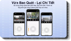 Camera Wifi IMOU S7DP 3K 5MP (Cruiser Z | Zoom 12X | Outdoor | FullColor | Tích hợp LOA, đàm thoại 2 chiều)