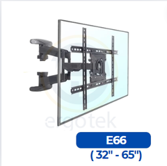 Giá treo tivi sát tường siêu mỏng ErgoTek E66 ( 32