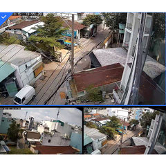 Siêu camera Ngoài trời Yoosee 3 mắt kép PA40L  MÁY BAY BLACK - Mẫu đặc biệt ( PA40L )