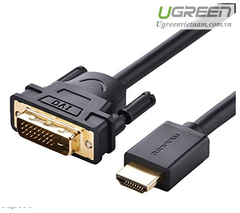 Cáp chuyển đổi HDMI to DVI 24+1 dài 15m HD106 Ugreen 10166