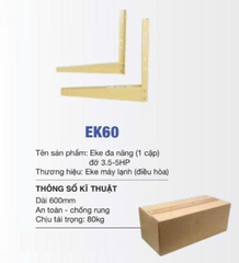 EKE Đa Năng EK60 (Đỡ 3.5-5Hp) Dài 600mm (Full Vat)