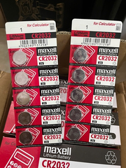 Pin Maxell cúc áo CR2032 - Vỉ 5 viên (Hộp 20 vỉ)