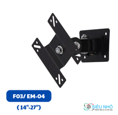 Khung treo màn hình XOAY hãng ERGOTEK F03/EM-04 ( 17''- 27'') - trục thép