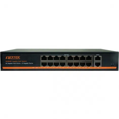Switch APTEK SG1162P – Bộ chuyển mạch PoE Gigabit 16 cổng – 1G
