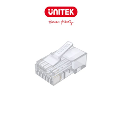 Đầu bấm mạng XUYÊN THẤU RJ45 Cat6 UTP UNITEK OT1091ATP01