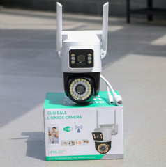 Camera Wifi Yoosee JT-42D | Lens: 3.6mm | Ngoài trời | 2 ống kính 2 khung hình