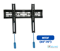 Khung treo tivi cố định MT3F (40″- 70″ | Có khóa bảo vệ )
