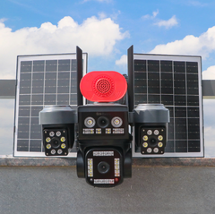 Camera 4 Mắt Năng Lượng Mặt Trời V560- app Hieasy - 4G