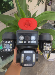 Camera 4 Mắt Năng Lượng Mặt Trời V560- app Hieasy - 4G