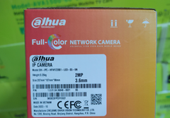 Camera Full-Color IP POE Dahua DH-IPC-HFW1239S1-LED-S5 ( Có màu | Kèm nguồn )