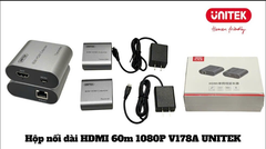 Bộ kéo dài HDMI to Lan 60m chính hãng Unitek V178A