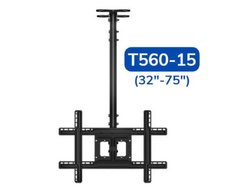 Giá treo tivi thả trần T560-15 (32-75 inch) dùng cho tivi , biển hiệu, biển menu,...