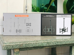 Giá treo tivi thả trần T560-15 (32-75 inch) dùng cho tivi , biển hiệu, biển menu,...