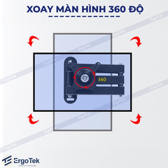 Giá treo màn hình máy tính xoay đa năng Ergotek EM-83 ( 14''-32'' )