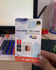 Thẻ nhớ 16GB RABITCAM - hộp/70c - Bảo hành 5 năm