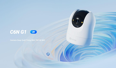 Camera Wifi EZVIZ C6N G1 2K 3MP (Ban đêm có màu + Gọi điện + Human + 512GB + TypeC)