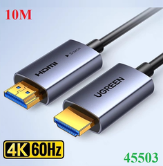 Ugreen 45503 10m 2.0 4K@60Hz sợi quang AOC Fiber HDMI Cable 10m HD178