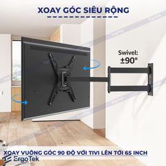 Giá treo TV xoay vuông góc ErgoTek E86 (20