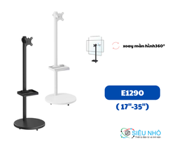 Khung treo màn hình máy tính di động E2190 (17″- 35″) - Trắng/Đen