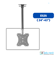Giá treo tivi thả trần ErgoTek E525 24″ – 43″