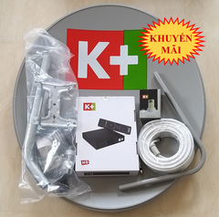 Đầu thu K+ có thẻ trắng ( 7 món ) (Bộ) Tặng kèm 3 tháng thuê