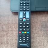 Remote tivi ASANZO TV106 | 3D dài, nút lục giác (có mạng) –| XLL22