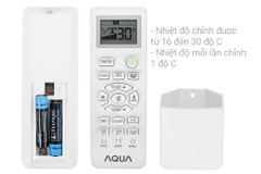 Remote máy lạnh AQUA ML158 - Nút xanh lá
