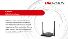 Thiết bị phát sóng router wifi HIKVISON DS-3WR3N - 300Mbps, Repeater