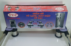 Chân máy giặt tủ lạnh INOX Tuấn Huy 71-96cm ( Hộp Đỏ PDP CTL ) - Dành cho tủ lạnh 2 cửa