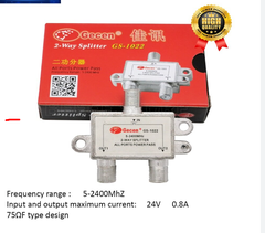 Bộ trộn sóng vệ tinh 2-way splitter GS-1022