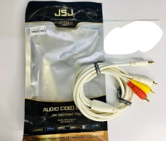 Dây AV JSJ 3.5 Ly Ra 3 Đầu Bông Sen 5 Mét