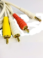 Dây AV JSJ 3.5 Ly Ra 3 Đầu Bông Sen 5 Mét