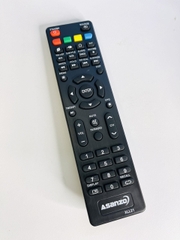 Remote tivi ASANZO 3D nhỏ (4 nút màu ở trên)