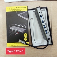 TYPE C ra HDTV( LAN+ TYPEC+ SD+ 2USB 3.0+2 USB 2.0+2 HDTV+VGA+TF+AUDIO)