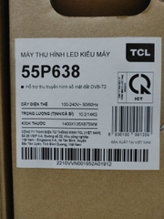 Google Tivi TCL 4K UTRA (55P638 - 65P638 - 75P638)