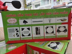 Chân máy giặt tủ lạnh Hoàng Tâm HT800  ( mẫu lớn, loại tốt | 10C/T )