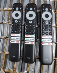 Remote tivi TCL TV145 giọng nói - 3 nút ứng dụng dài
