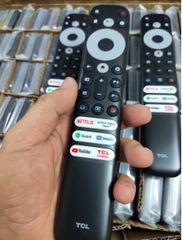 Remote tivi TCL TV145 giọng nói - 3 nút ứng dụng dài