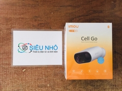 Cam wi-fi chạy PIN 3MP (CELL GO) - IPC-B32P-IMOU có màu + đàm thoại + kháng nước | Không có khe lắp thêm thẻ nhớ