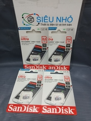 Thẻ Nhớ 64GB SANDISK (Hàng chính hãng | Đã VAT | Bảo hành 7 năm | Hộp 100c)