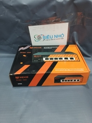 SWITCH POE MIXIE PC-402 AI - 4+2 100Mbs, khoảng cách 250M, Công Nghệ Watchdog Thông minh