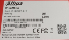 Camera IP POE Dahua DH-IPC-HDW1230T1P-S5