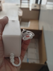 Nguồn 5V-2A ACBEL chui Micro-USB - Trắng to | Dây 80cm
