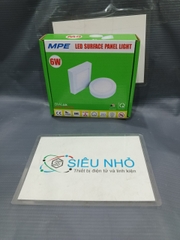 Đèn nổi 6W tròn MPE 6500K