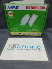 Đèn siêu mỏng 6W trong MPE 6500K