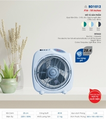 Quạt bàn đảo 3 tấc SENKO | BD1012