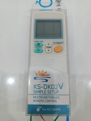 Remote Máy Lạnh DAIKIN ML60 | KS-DK02 | Home Leave ( Box | Đa năng )