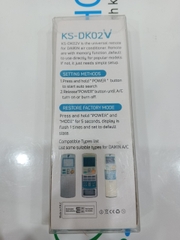 Remote Máy Lạnh DAIKIN ML60 | KS-DK02 | Home Leave ( Box | Đa năng )